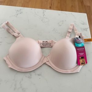 Maidenform 32-A pink blush t-shirt bra